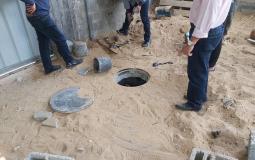 مخزن وقود غير نظامي شمال قطاع غزة