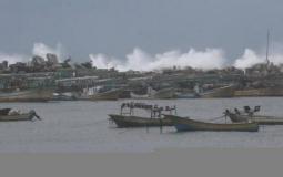 إغلاق البحر أمام حركة الصيادين بسبب الأحوال الجوية