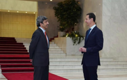 وزير خارجية الإمارات يلتقي بشار الأسد