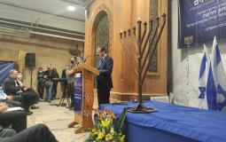 الرئيس الإسرائيلي يقتحم المسجد الابراهيمي في الخليل