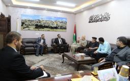 النائب العام بغزة يستقبل وفدًا من الداخلية