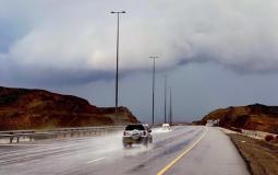 شاهد امطار غزيرة في محافظة مسندم في سلطنة عمان