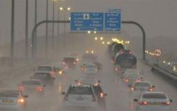 امطار غزيرة في سلطنة عمان