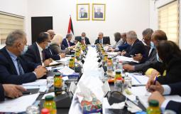 جلسة الحكومة الفلسطينية في قلقيلية