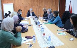 لقاء جمع مجدلاني مع نائب رئيس بعثة الاتحاد الأوروبي أودواردو كومو