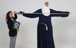 هدي شحاته الحاصلة على لقب اضخم إمرآة في العالم