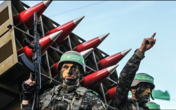 مقاتلو حماس في أحد العروض العسكرية - أرشيفية