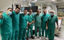 أطباء مصريون يجرون عمليات في مستشفيات قطاع غزة 