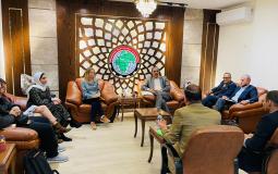 جمعية رجال الأعمال تستقبل وفد من وكالة التنمية البلجيكية