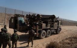 عمليات بناء إسرائيلية للعائق على حدود غزة