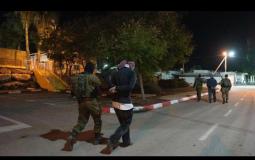 الاحتلال يعتقل 4 فلسطينيين بشبهة تنفيذ عملية حومش