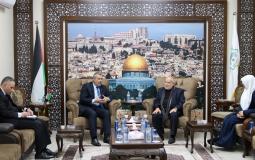 أحمد بحر يستقبل النائب العام