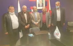وفد فلسطيني مشترك يلتقي وزير العمل اللبناني في بيروت