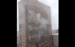 حريق مبنى سكني في نيويورك