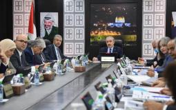 جلسة الحكومة الفلسطينية