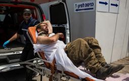 إصابة ضابط من الجيش الإسرائيلي - صورة ارشيفية -