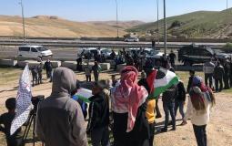 الاحتلال يقمع وقفة تضامنية مع أهالي النقب