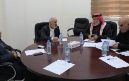 لجنة الداخلية بالتشريعي تعقد اجتماعاً دورياً لمناقشة عدة قضايا