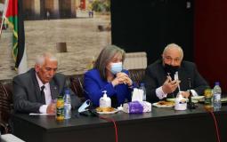 اجتماع وزير المالية ووزيرة السياحة ومحافظ بيت لحم