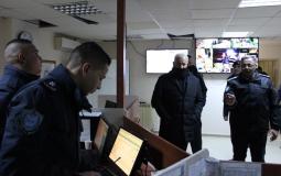 وزير الداخلية يطّلع على جاهزية غرفة عمليات الشرطة للتعامل مع المنخفض الجوي برام الله