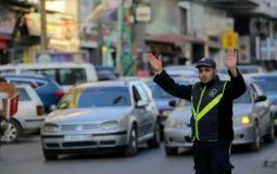 شرطة المرور في غزة