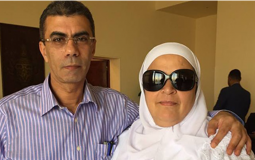 ياسر رزق وزوجته أماني ضرغام