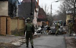آثار العملية الروسية ضد أوكرانيا في اليوم الثاني لها