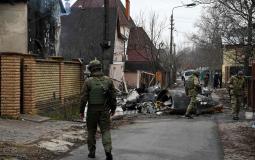 شوارع العاصمة كييف تشهد اقتتالا مع الجيش الروسي