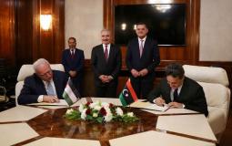 فلسطين وليبيا توقعان 5 اتفاقيات ومذكرات تفاهم في عدة مجالات