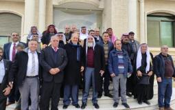 فتوح يستقبل وفدا من شيوخ العشائر في المحافظات الشمالية