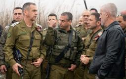 رئيس الأركان في الجيش الاسرائيلي أفيف كوخافي يجري تقييما للوضع في الضفة الغربية