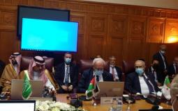 اجتماع اللجنة الوزارية العربية في جامعة الدول العربية بالقاهرة اليوم الأربعاء