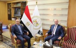 محمود الهباش يلتقي وزير العدل المصري