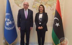 تفاصيل لقاء وزير الخارجية المالكي ونظيرته الليبية