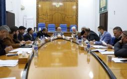 اللجنة القانونية والصياغة في المجلس الترشيعي في غزة