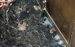 قطعان المستوطنين يحرقون أجزاء من مسجد في سلفيت