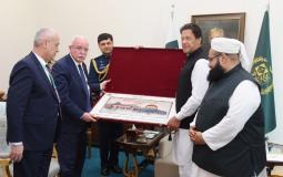 المالكي يسلم رسالة من الرئيس إلى رئيس الوزراء الباكستاني