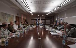 جلسة أمنية إسرائيلية