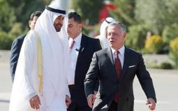 العاهل الأردني وولي عهد أبو ظبي
