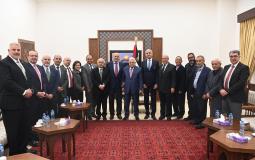 الرئيس عباس يستقبل وفدا من اتحاد أبناء رام الله في الولايات المتحدة الأميركية