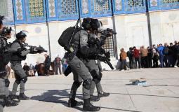 شرطة الاحتلال تقتحم المسجد الاقصى