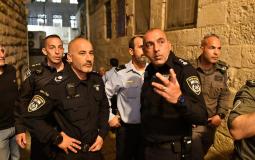 ناتي غور قائد منطقة البلدة القديمة في الشرطة الاسرائيلية بالقدس