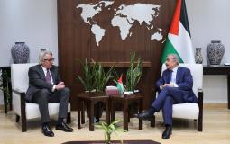 محمد اشتية وتور وينسلاند