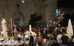 أجواء رمضانية في البلدة القديمة وباب العامود في مدينة القدس