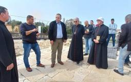 الشياحة في غزة تستقبل ممثل الفاتيكان