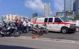 حادث السير في مدينة يافا