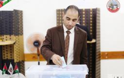 من انتخابات نقابة المحامين الفلسطينيين