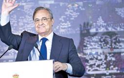 فلورنتينو بيريز رئيس ريال مدريد