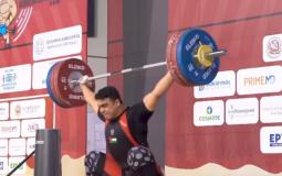 محمد حمادة في رفع الأثقال