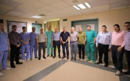 وفد طبي لزراعة الكلى يصل الى قطاع غزة